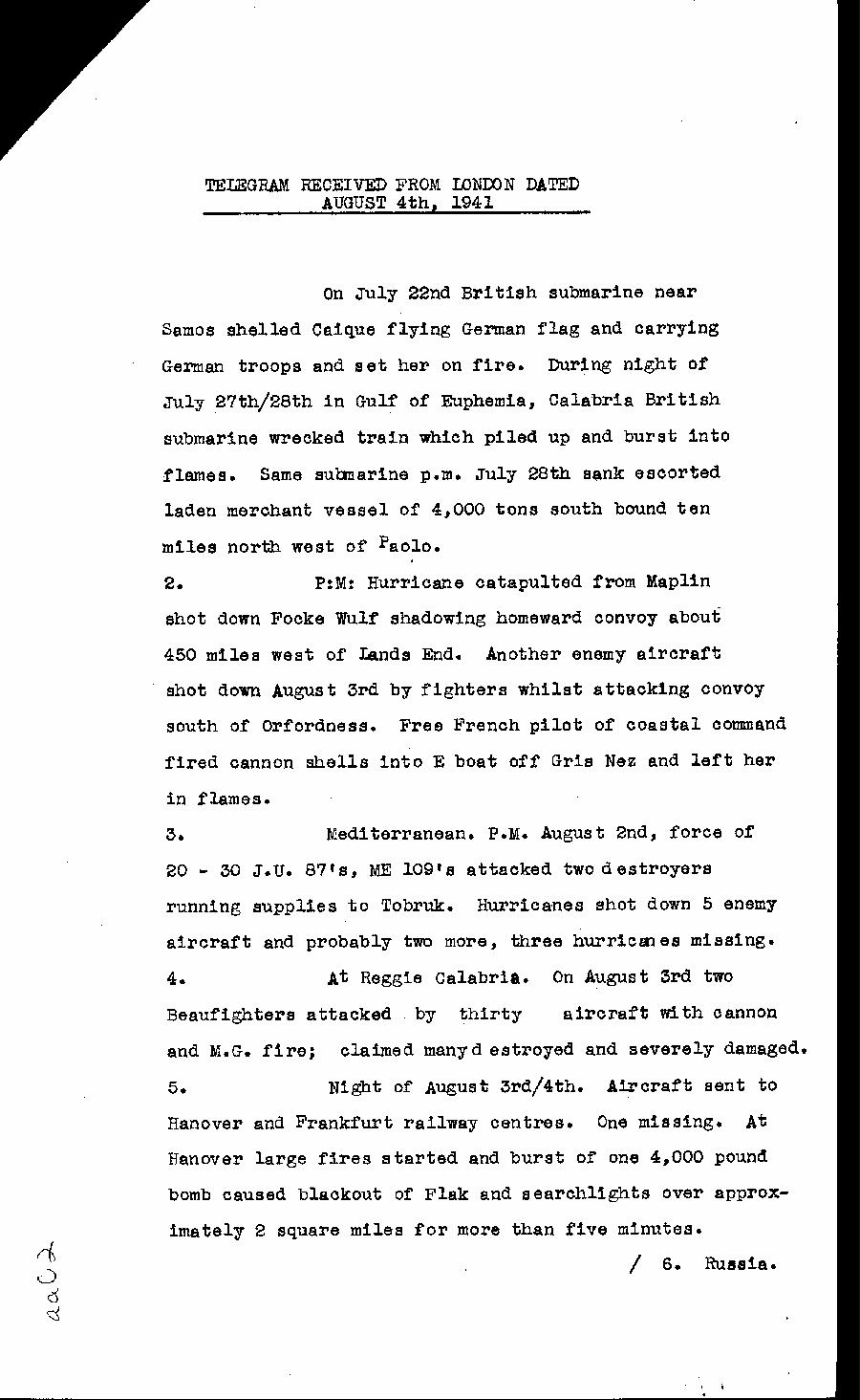 [a322aa02.jpg] - Report on military situation 8/4/41