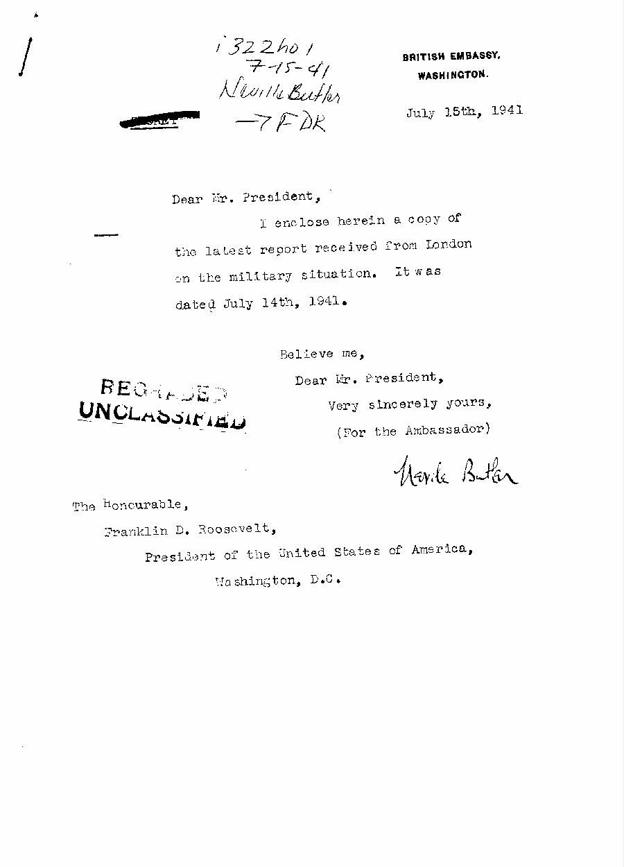 [a322h01.jpg] - Neville Butler --> FDR 7/15/41