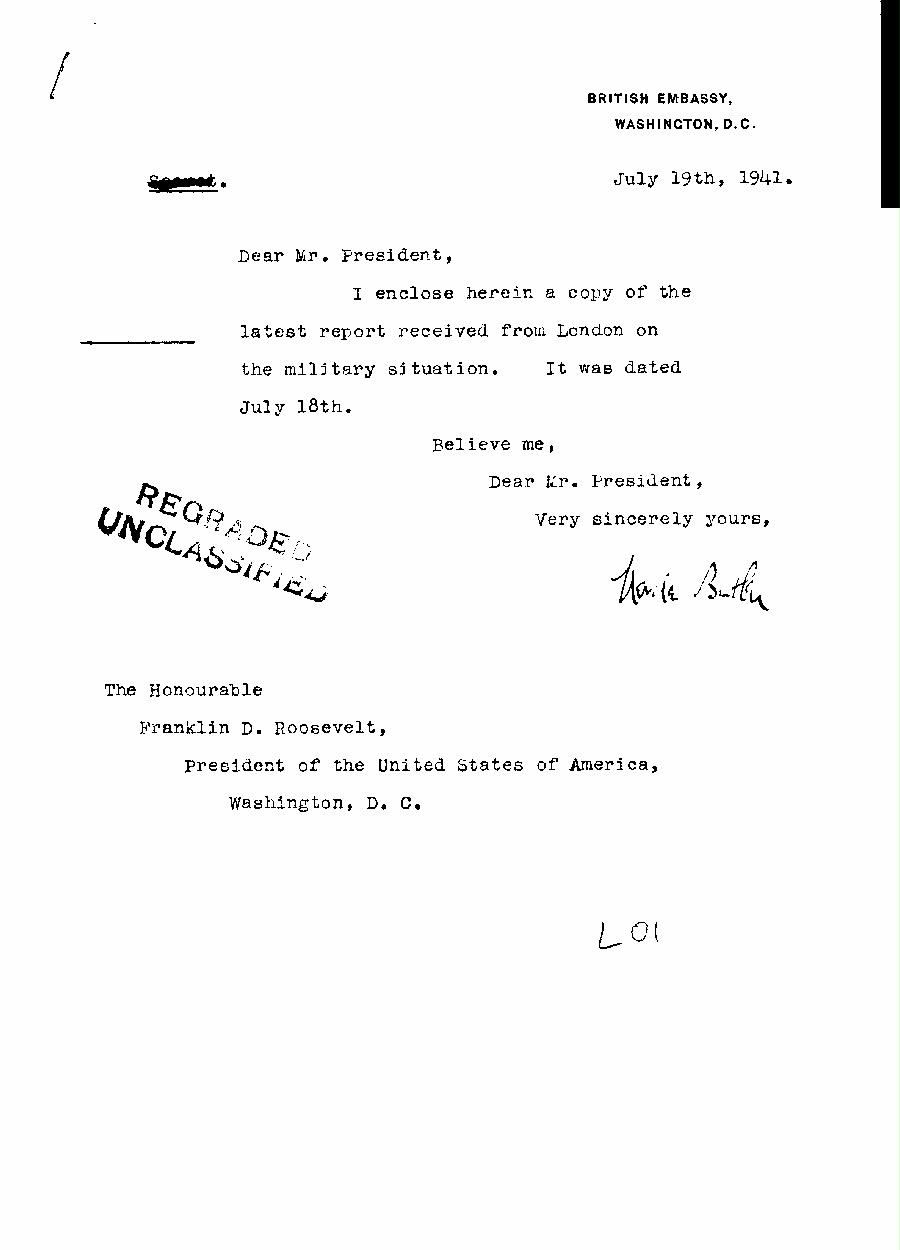 [a322l01.jpg] - Neville Butler --> FDR 7/19/41