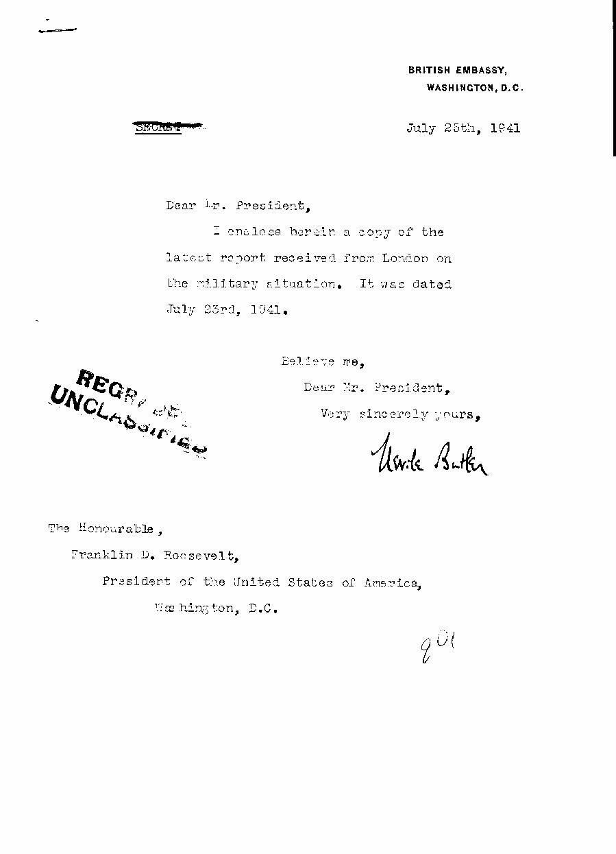 [a322q01.jpg] - Neville Butler --> FDR 7/25/41