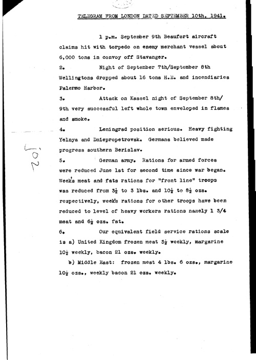 [a323j02.jpg] - Telegram from London on military situation 9/1041