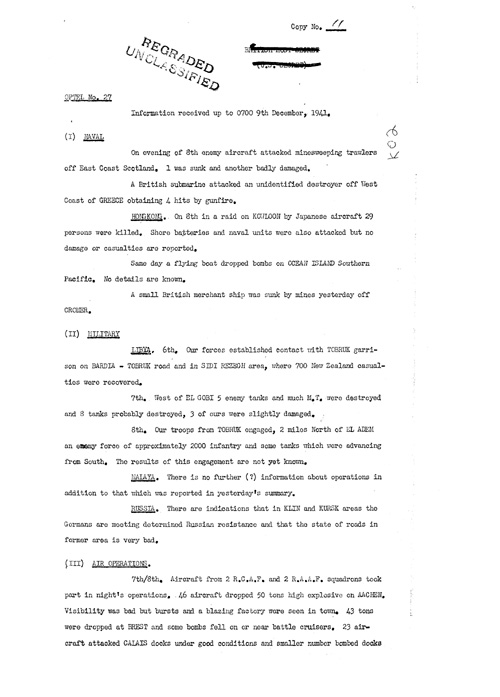 [a326k02.jpg] - Military report from London 12/9/41