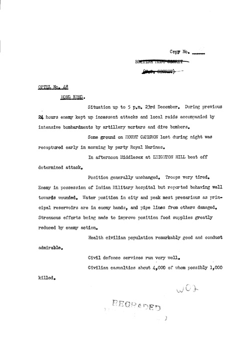 [a326w02.jpg] - Military report from London 12/23/41