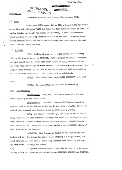 [a326y02.jpg] - Military report from London 12/26/41