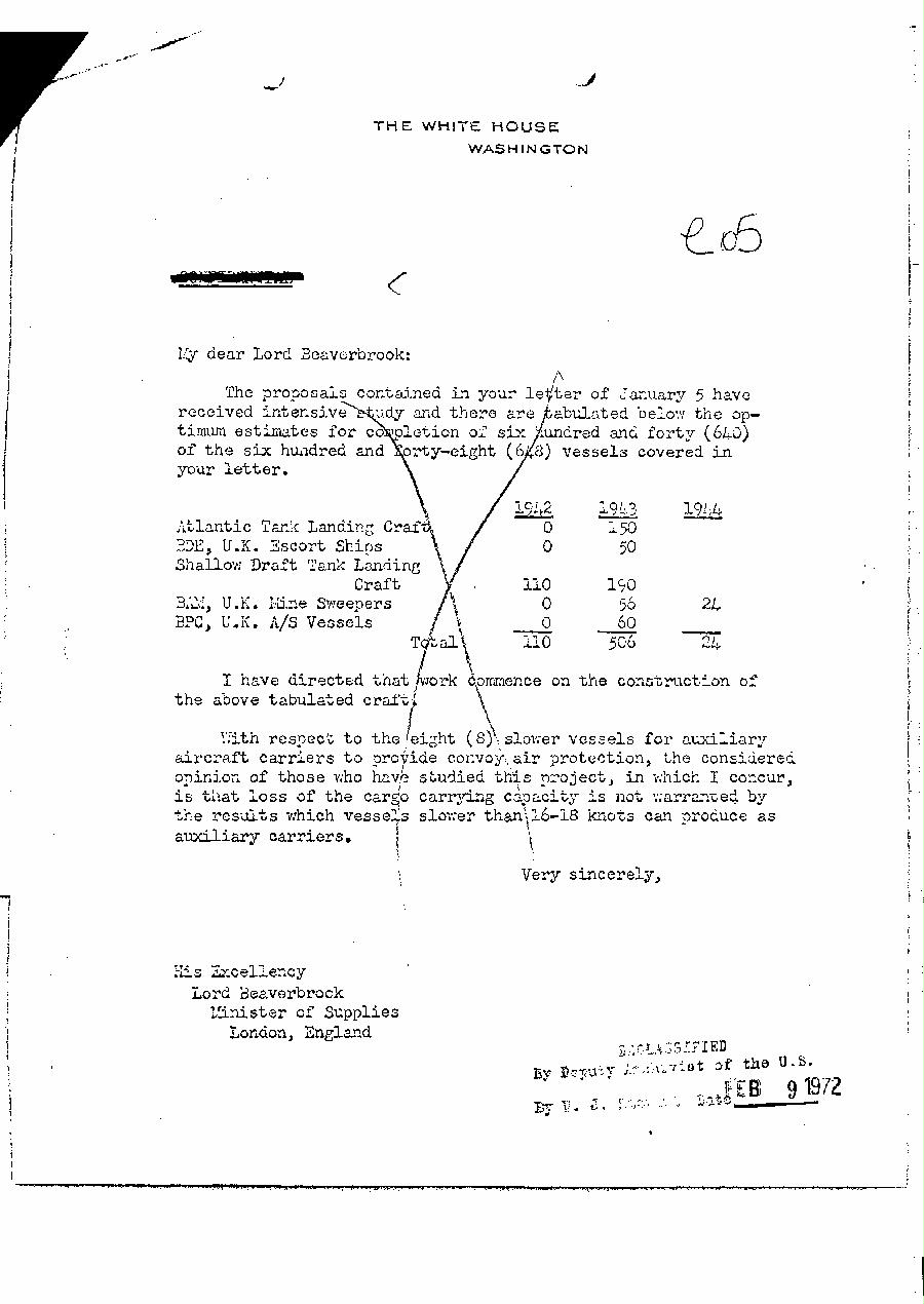 [a327e05.jpg] - FDR --> Lord Beaverbrook (n.d.)