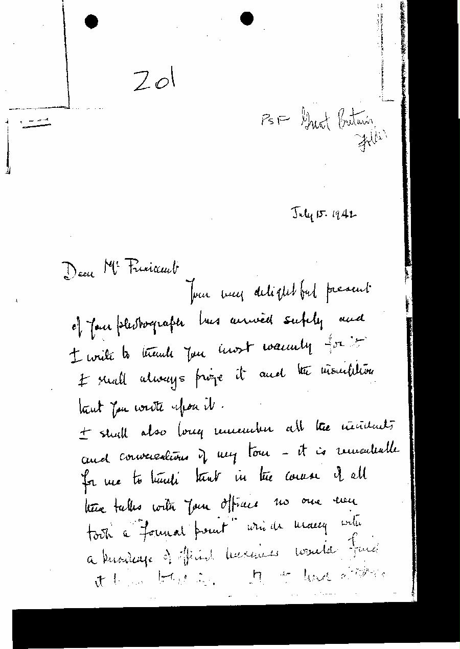[a327z01.jpg] - Oliver Lyhelton --> FDR. 7/15/42.