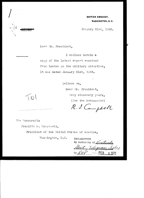 [a328t01.jpg] - Cover leter; Campbell-->FDR 1/23/42