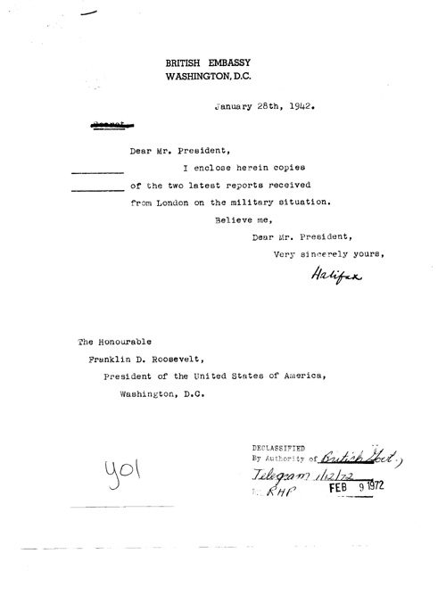 [a328y01.jpg] - Cover letter; Halifax-->FDR