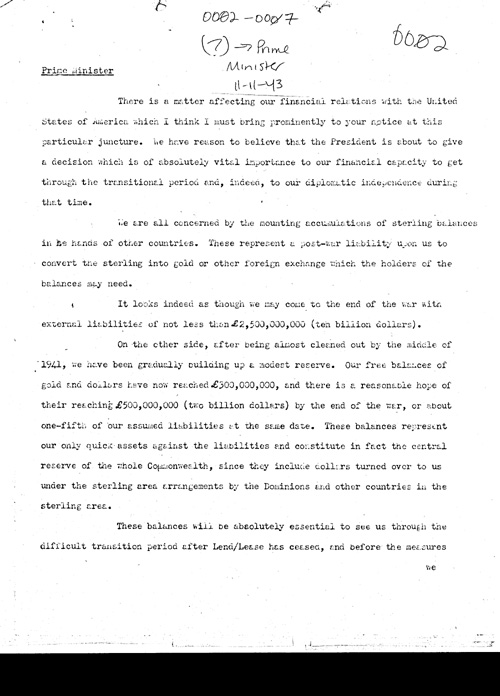 [a330oo02.jpg] - (?)-->Prime Minister 11/11/43