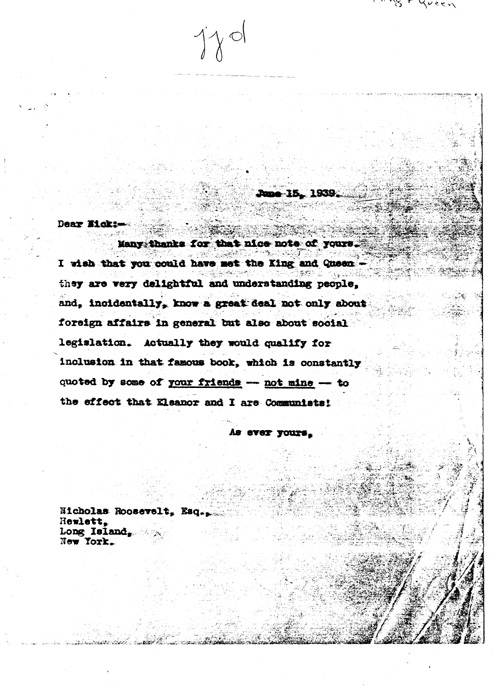 [a343jj01.jpg] - FDR --> Nicholas Roosevelt. 6/15/39.