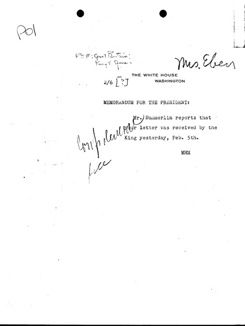 [a344p01.jpg] - Memo. M.H.M. --> FDR.2/6.