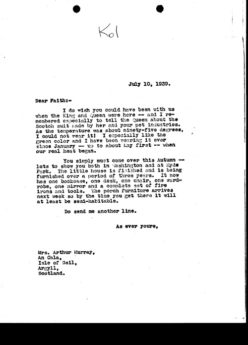 [a348k01.jpg] - FDR-->Arthur Murray 7/10/39