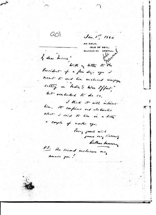 [a349a01.jpg] - Arthur Murray--> Missie Le Hand 1/1/40