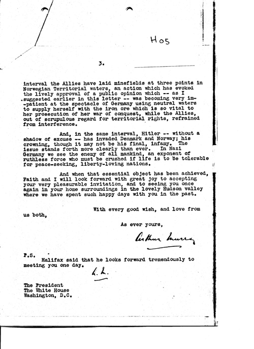 [a349h05.jpg] - Arthur --> Franklin April 5th 1940 - Page 3