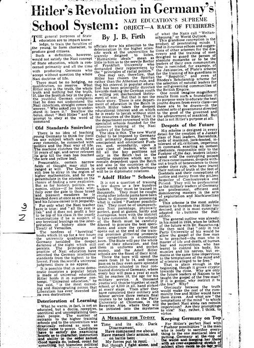 [a349n16.jpg] - Hitler's revolution in Germany's School System