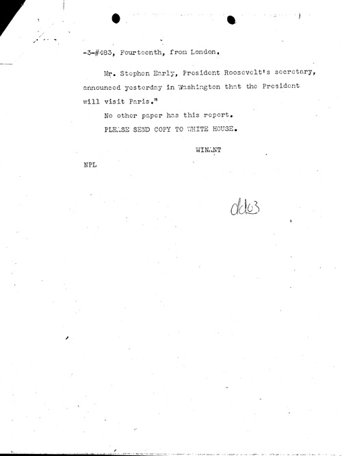 [a352dd03.jpg] - Winant --> Sec. of State 1/14/45