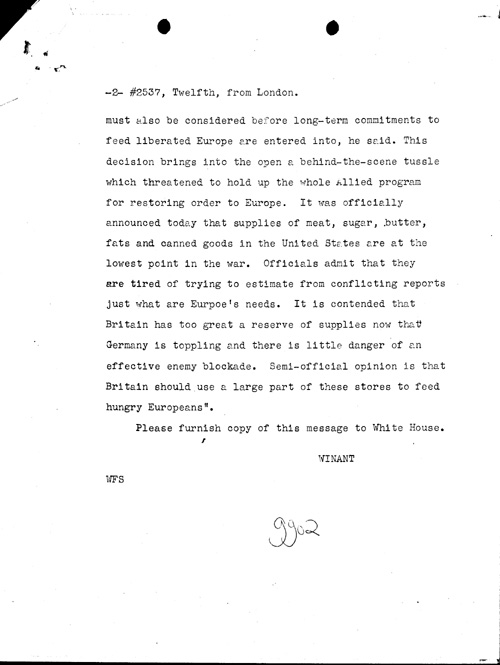 [a352gg02.jpg] - Winant --> Sec. of State 3/12/45