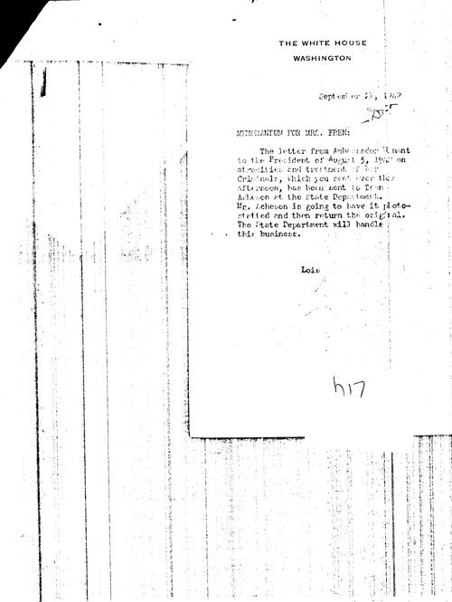 [a352h17.jpg] - Lois --> Mrs. Eben 9/21/42