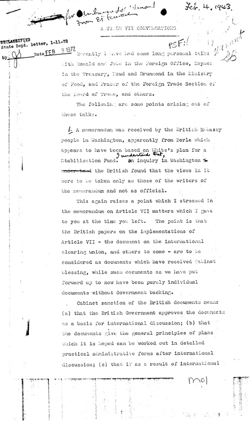 [a352m01.jpg] - Article VII Conversations 2/4/43