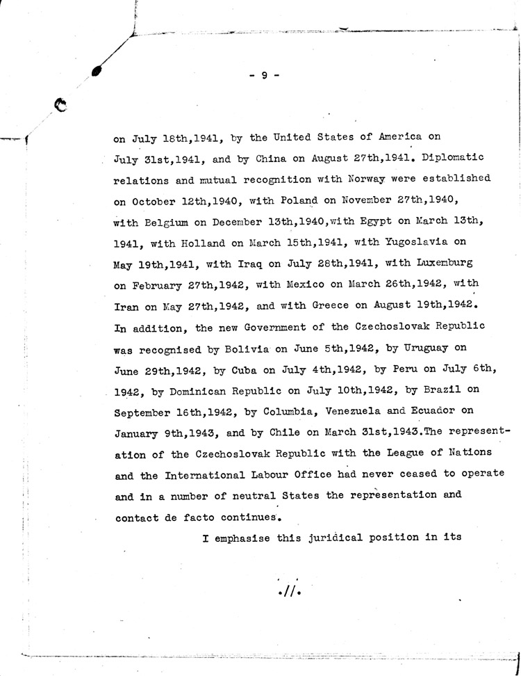 [a468h10.jpg] - Memorandum: FDR --> Myron Taylor 5/31/43