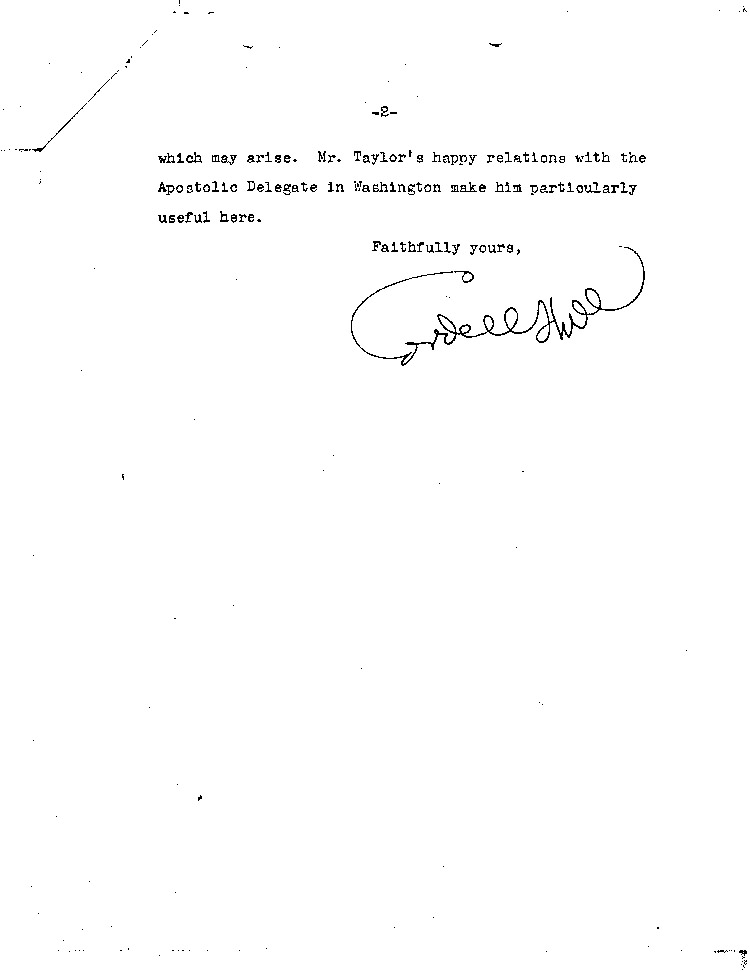 [a468n04.jpg] - Cordell Hull --> FDR 7/7/43