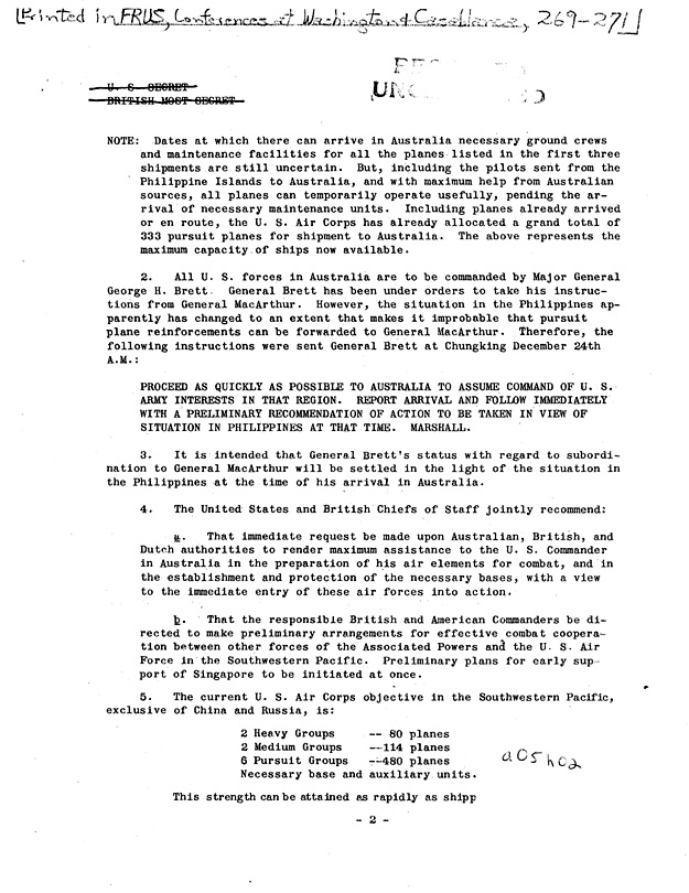 [a05h02.jpg] - Chiefs of Staff Conference, Memorandum for the President