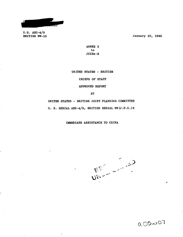 [a05w06.jpg] - Proceedure for Assumption of Command by General Wavell-January 10, 1942