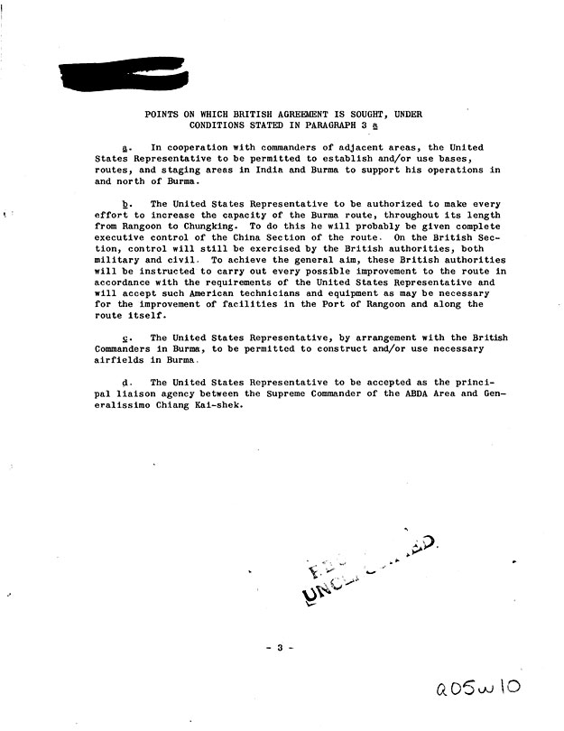 [a05w09.jpg] - Proceedure for Assumption of Command by General Wavell-January 10, 1942