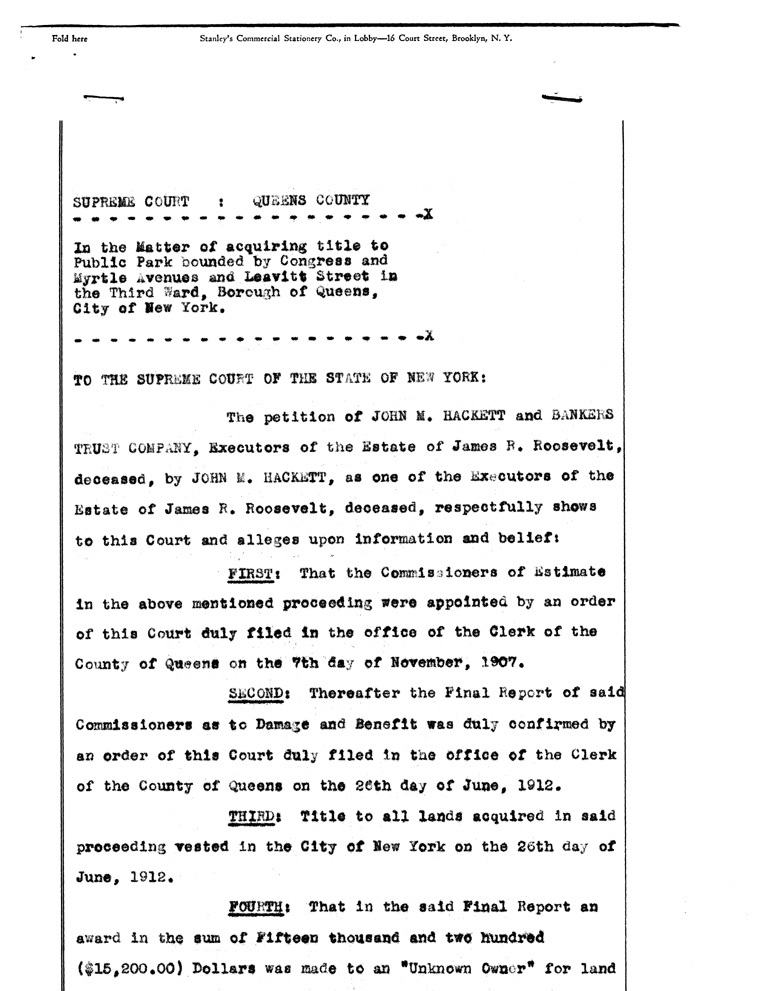 [a907ci01.jpg] - Copy of the petition to be signed(Presidential Secretary s folder file 1934-37)