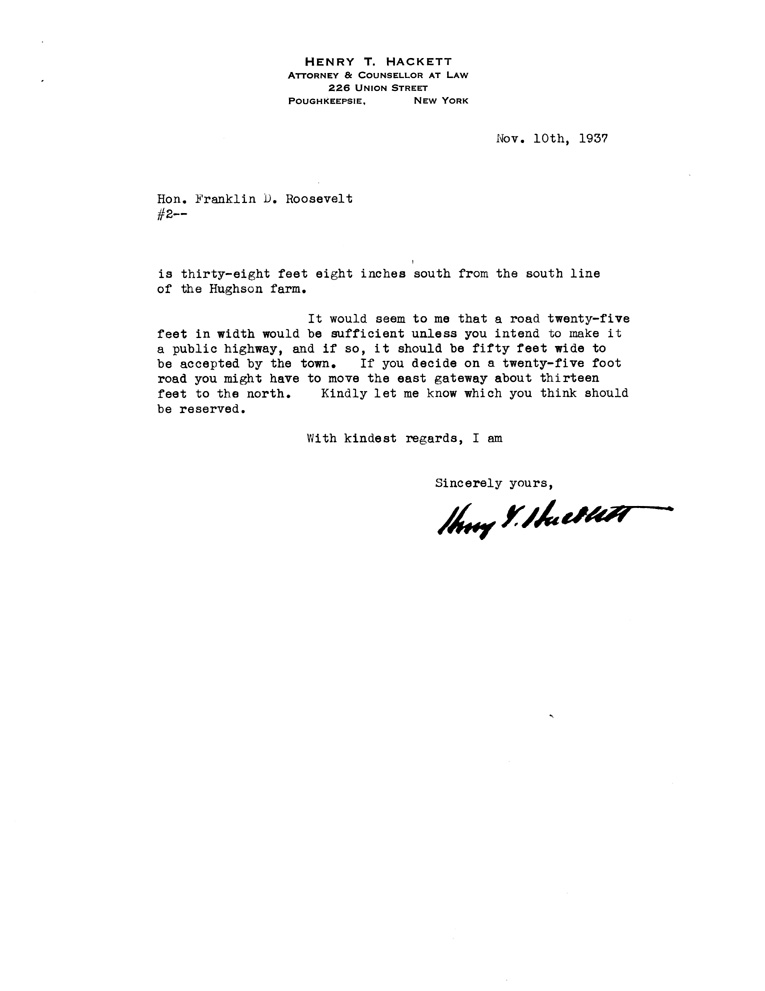 [a907cn02.jpg] - Letter to FDR from Hackett November 10, 1937