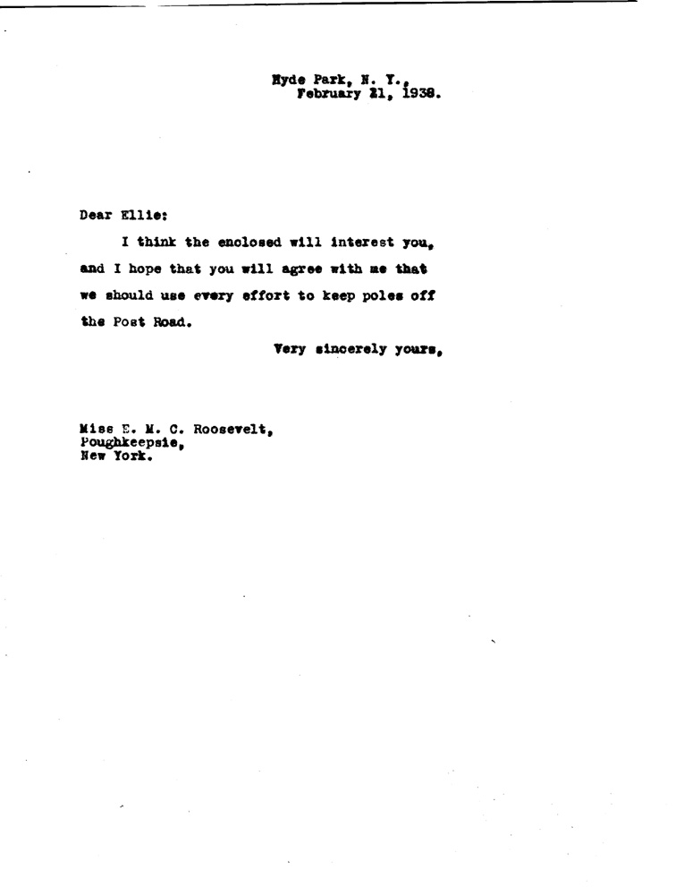 [a908ao01.jpg] - Letter to FDR from Rye Patch February 26, 1938