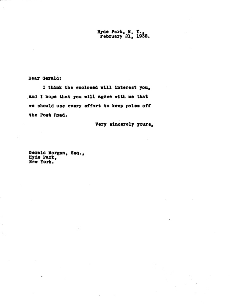 [a908ap01.jpg] - Letter to Hackett from FDR February 21, 1938