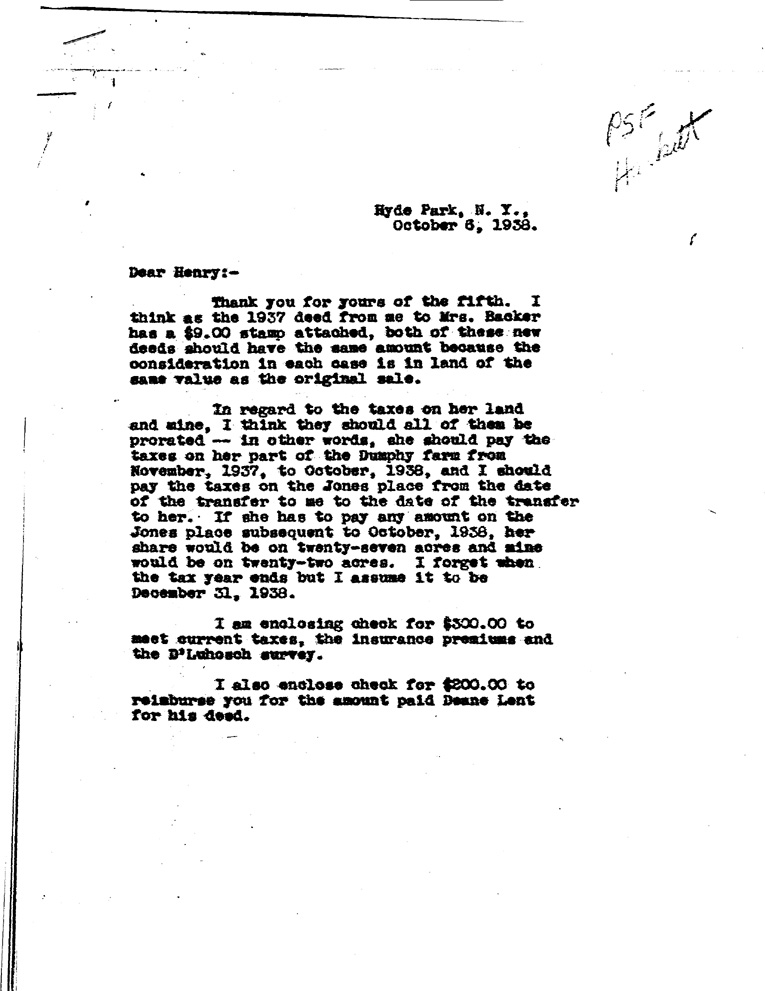 [a908ce01.jpg] - Letter to FDR from Hackett August 17, 1938