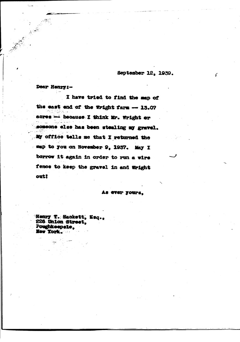 [a909ao01.jpg] - Letter to Hackett from FDR September 12, 1939