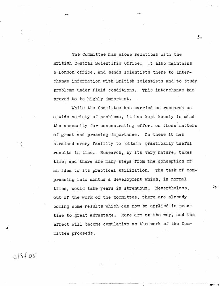 [a13f05.jpg] - Report of the National Defense Research Committee-6/27/40-6/28/42