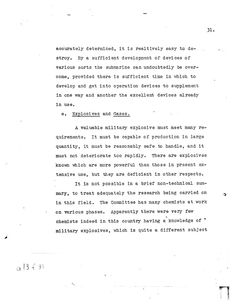 [a13f31.jpg] - Report of the National Defense Research Committee-6/27/40-6/28/42