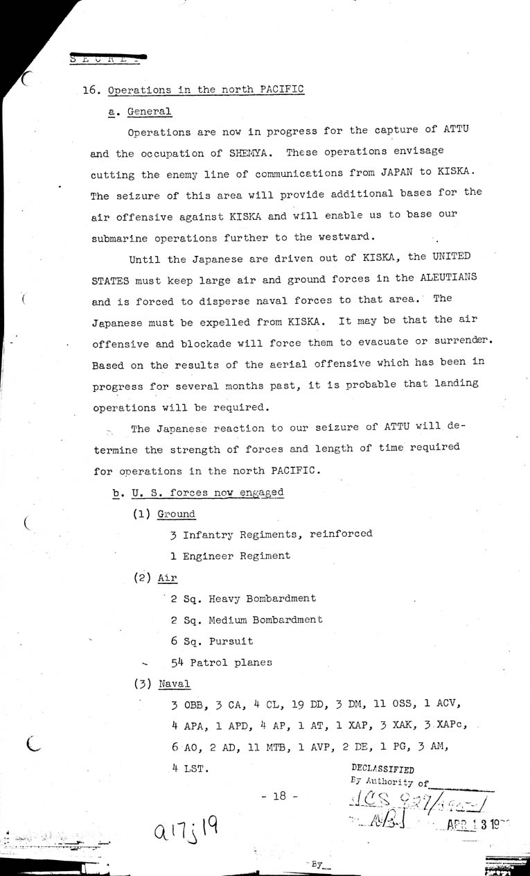 [a17j19.jpg] - Operations in the Pacific and Far East 1943-44 5/12/43