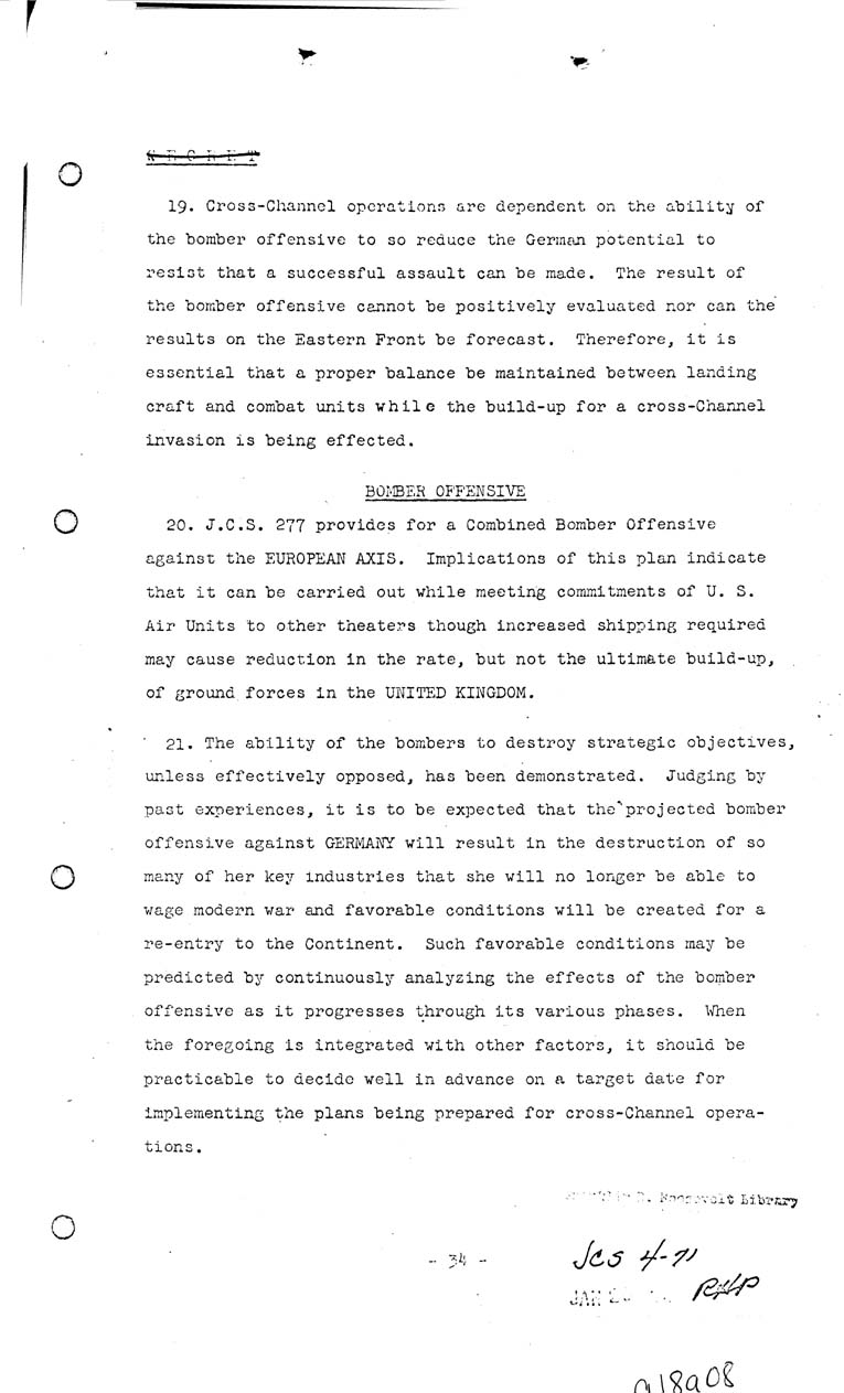 [a18d08.jpg] - Joint Chiefs of Staff, Invasion of the European Continent From The United Kingdom in 1943-1944 (J.C.S. 291/1) May 8, 1943