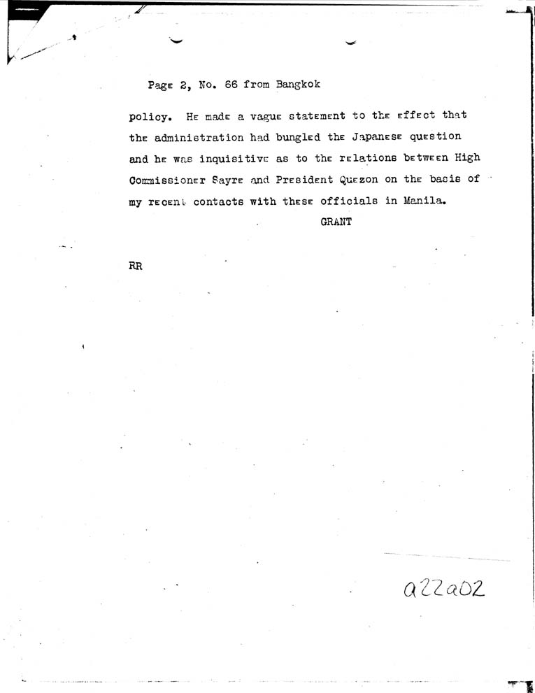 [a22a02.jpg] - Grant to Secretary of State 9/2/40