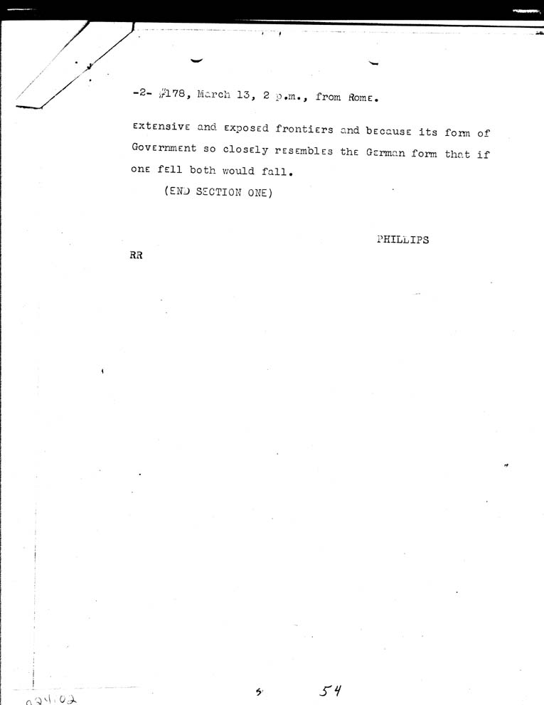 [a24i02.jpg] - Phillips to the Secretary of State- March 13, 1940