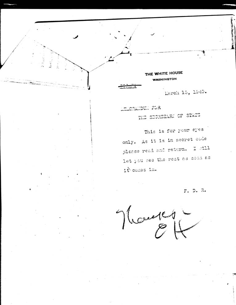 [a24j02.jpg] - Memorandum for the President- March 19, 1940