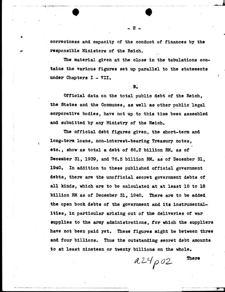 [a24p02.jpg] - Memorandum for the President- Jan. 24, 1941