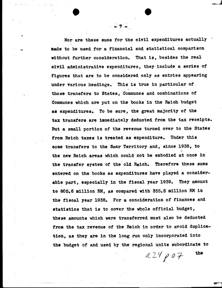 [a24p07.jpg] - Memorandum for the President- Jan. 24, 1941