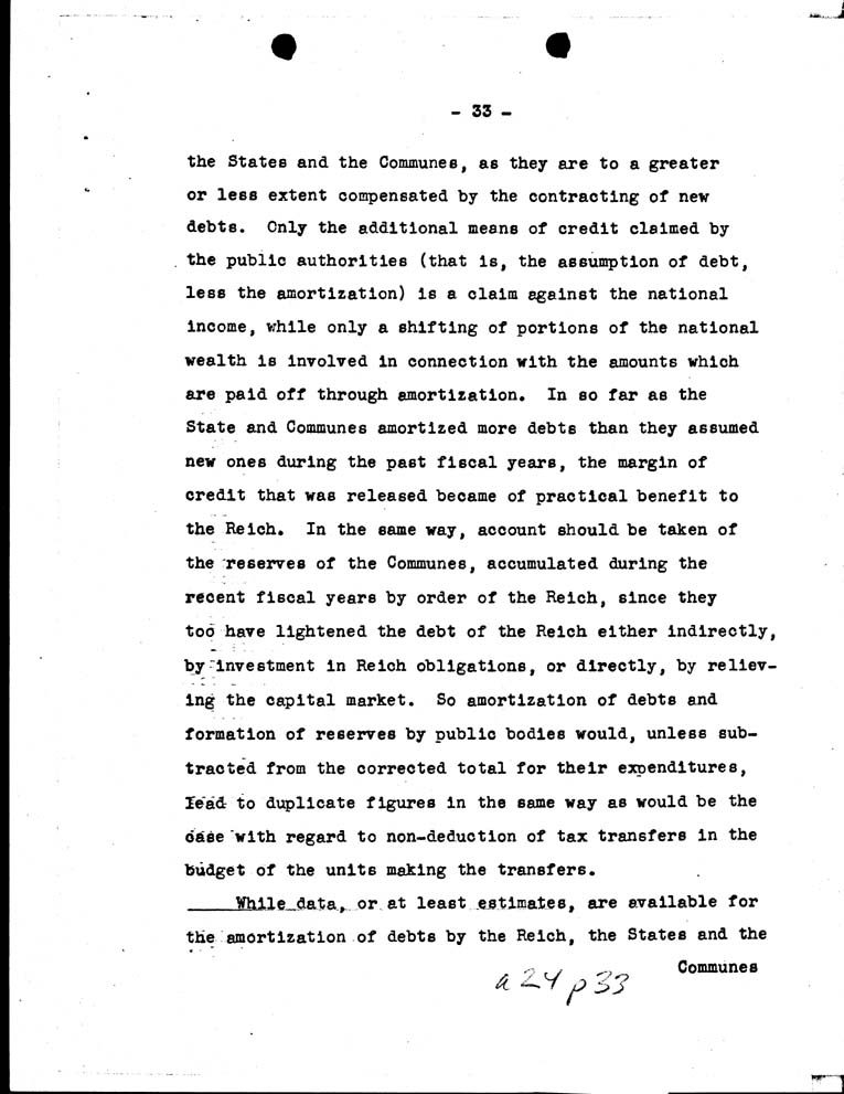 [a24p33.jpg] - Memorandum for the President- Jan. 24, 1941