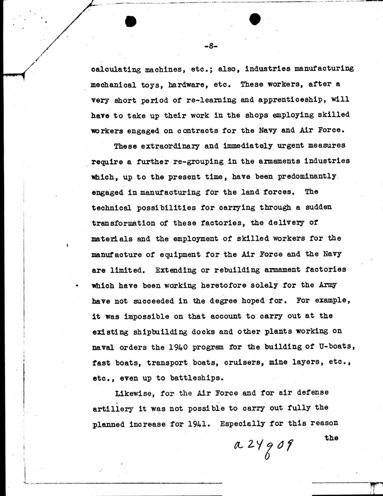 [a24q09.jpg] - Memorandum:Cordell Hull to the President- March 31, 1941