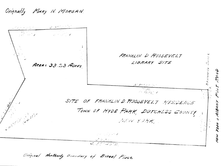 [a901ar01.jpg] - Land Sketches of the FDR library site