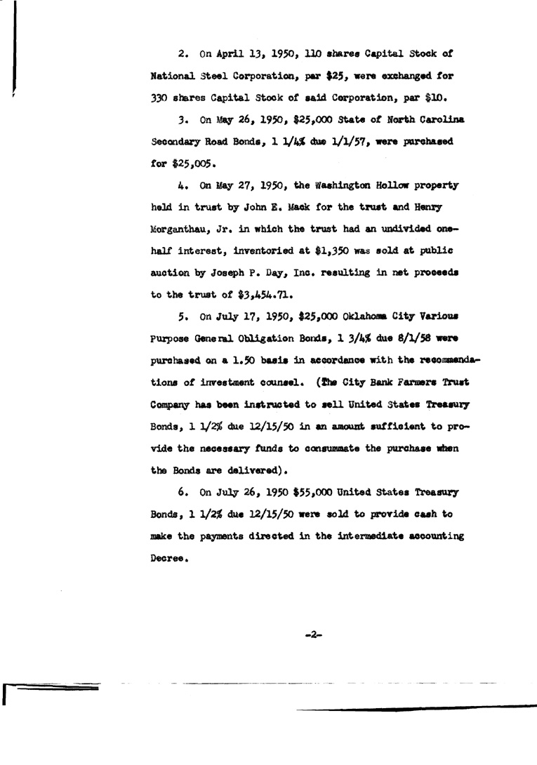 [a902aa03.jpg] - Minutes of Trustees meeting for F.D.R.'s estate August 9, 1950