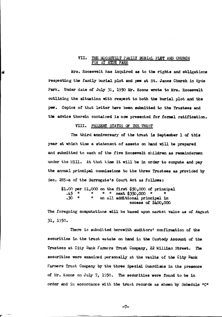 [a902aa08.jpg] - Minutes of Trustees meeting for F.D.R.'s estate August 9, 1950