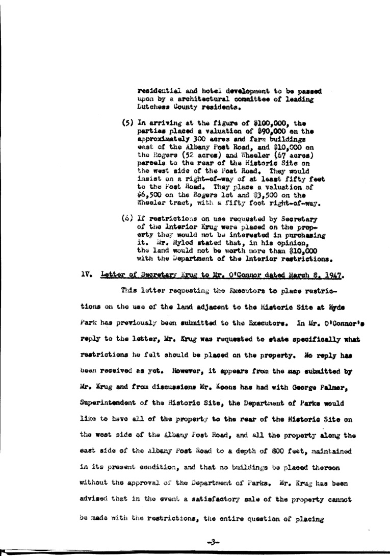 [a902ae04.jpg] - Agenda and Minutes of Meeting of Executors of F.D.R.'s estate April 1, 1947