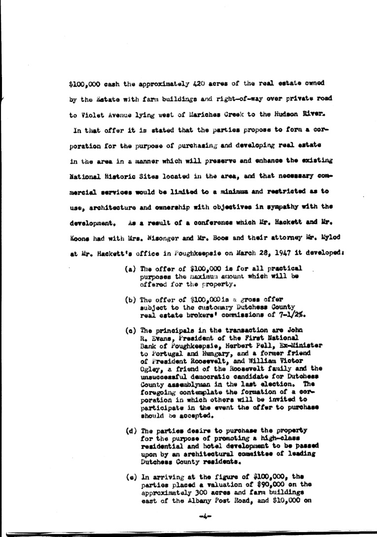 [a902ae13.jpg] - Agenda and Minutes of Meeting of Executors of F.D.R.'s estate April 1, 1947